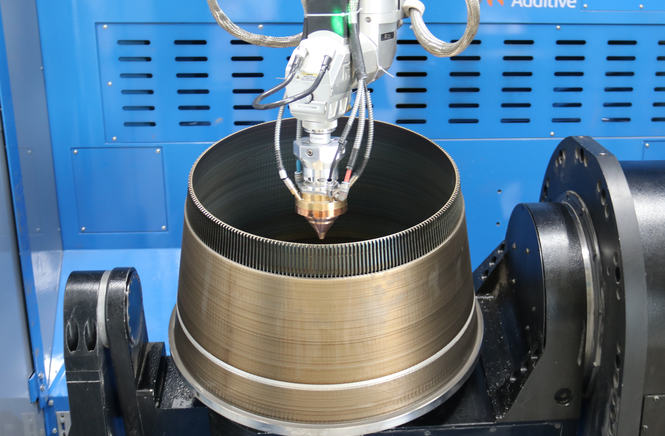 DED to build components from scratch