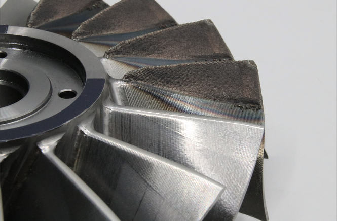 Impeller repairing usind Direct Energy Deposition technology