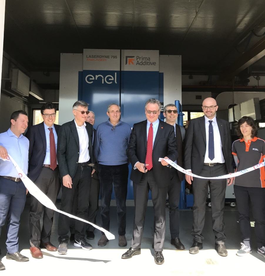 Prima Additive and ENEL agreement on Direct Energy Deposition machine