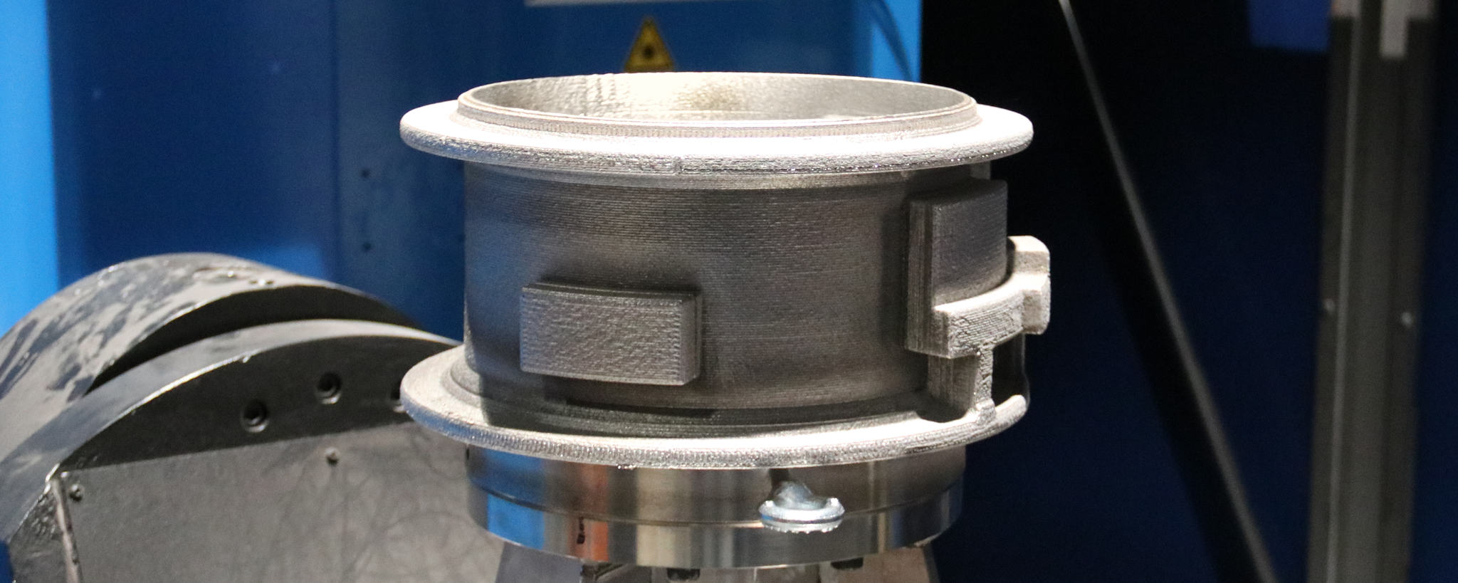 Titanium component built with Prima Additive system
