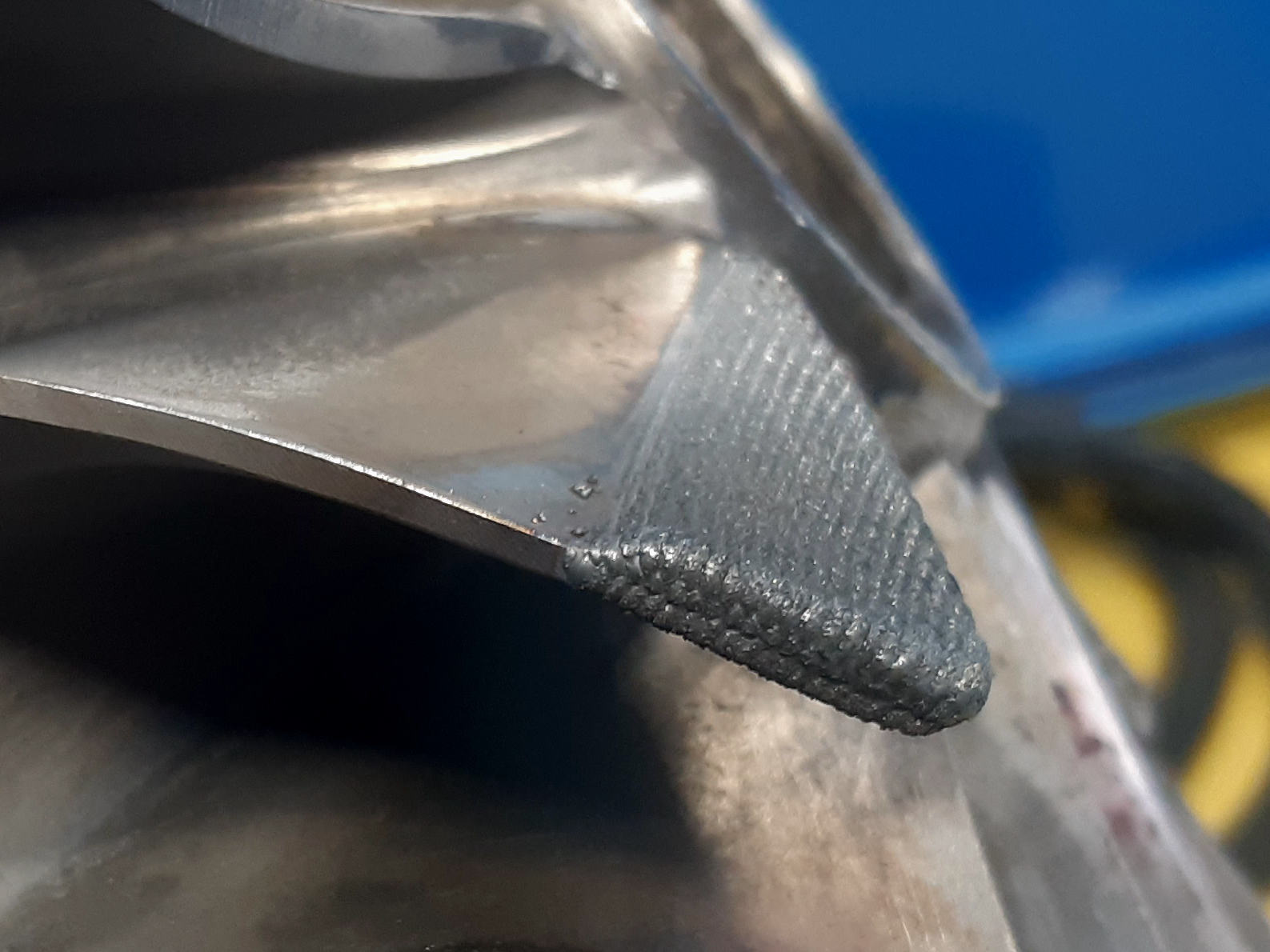 Repair of existing parts using the direct energy deposition technique