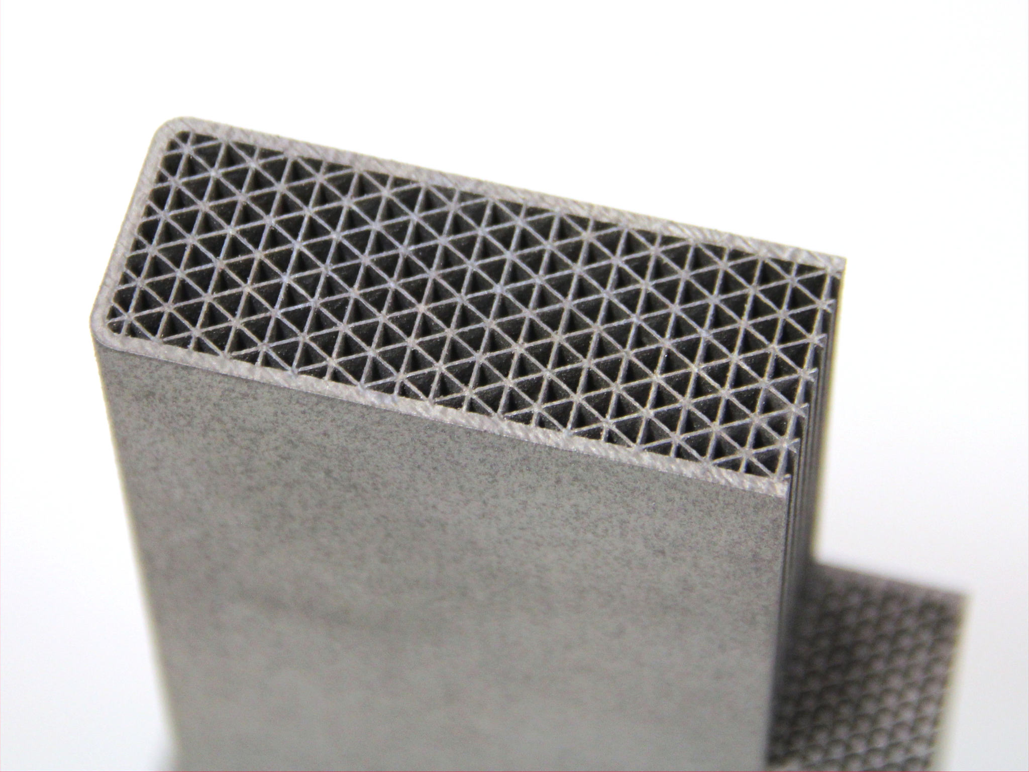 Perforated component created through Direct Energy Deposition